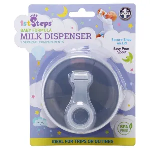 1st Steps Milk Powder Dispenser, 3 Compartments