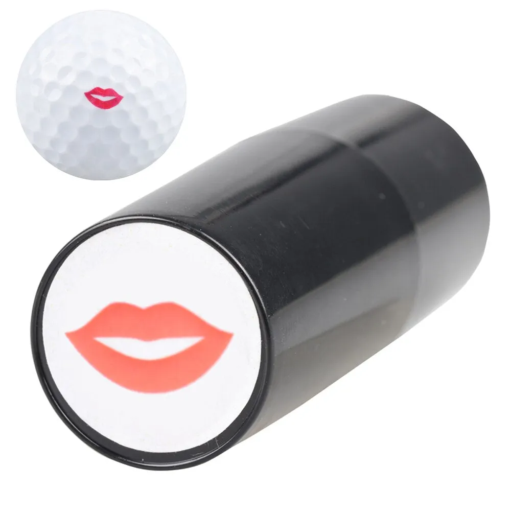 1XGolf Ball Stamper Stamp Marker Impression Seal Quick-dry Plastic Multicolors Golf Ball stamp tool