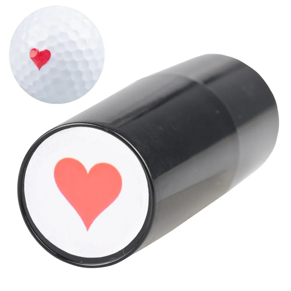 1XGolf Ball Stamper Stamp Marker Impression Seal Quick-dry Plastic Multicolors Golf Ball stamp tool