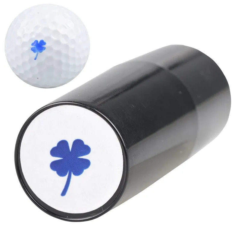 1XGolf Ball Stamper Stamp Marker Impression Seal Quick-dry Plastic Multicolors Golf Ball stamp tool