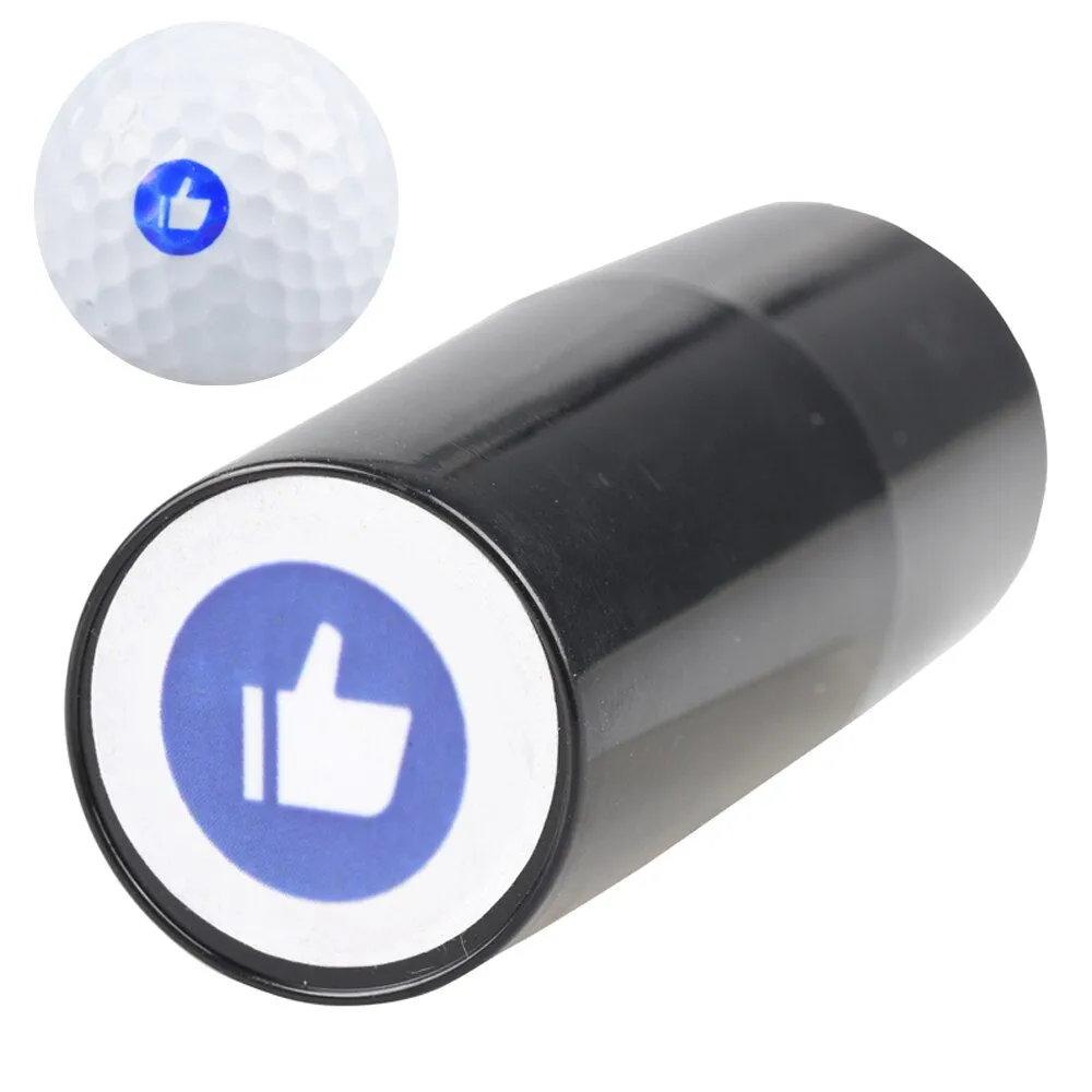 1XGolf Ball Stamper Stamp Marker Impression Seal Quick-dry Plastic Multicolors Golf Ball stamp tool