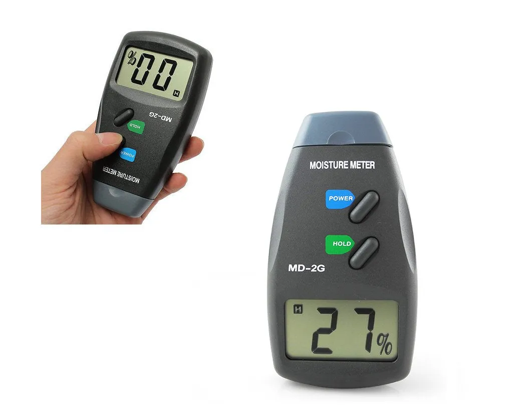 2-Pin Digital Moisture Meter for Wood Humidity Measurement