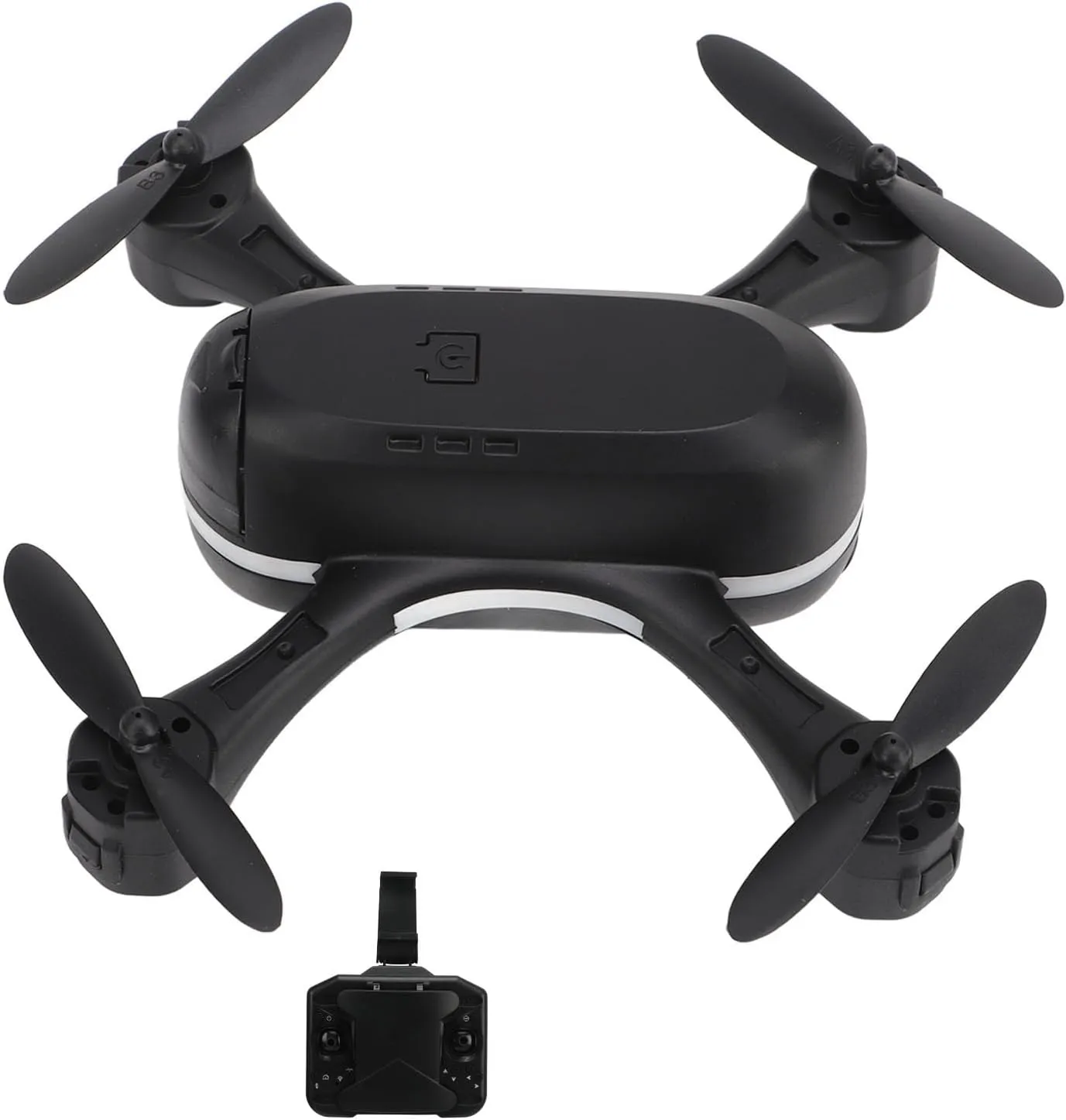 4K HD Dual Camera Drone, RC Quadcopter Optical Positionin Trajectory Portable 4 Channels for Kids Above14 for Outdoor