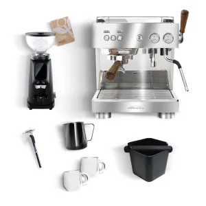 Ascaso Baby T x AllGround Home Espresso Machine Kit - Inox/Black