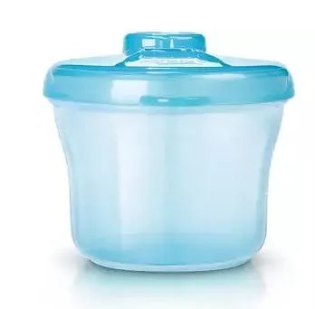 Avent Blue Milk Powder Dispenser -makes it easier to feed your baby while you're on-the-go. SCF135/06