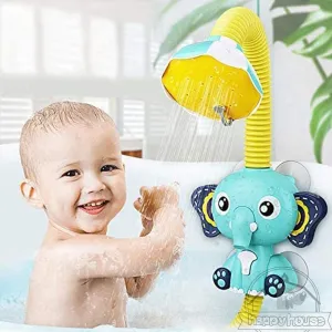 Baby Bath Toys for Kids Electric Elephant Sucker BaBy Bath Toys Spray Water Toys for Kids Bathtub Toys Sprinkler Baby Shower