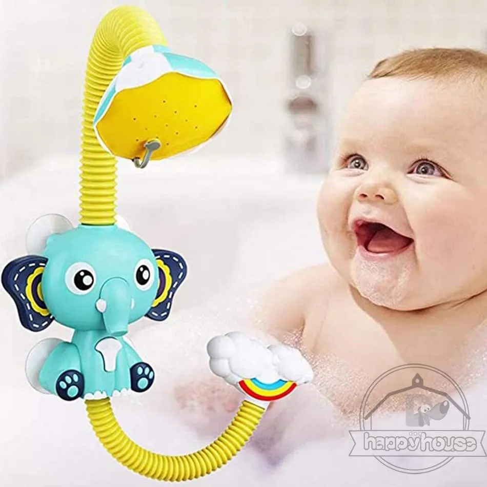 Baby Bath Toys for Kids Electric Elephant Sucker BaBy Bath Toys Spray Water Toys for Kids Bathtub Toys Sprinkler Baby Shower