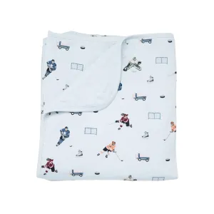 Baby Blanket in Hockey