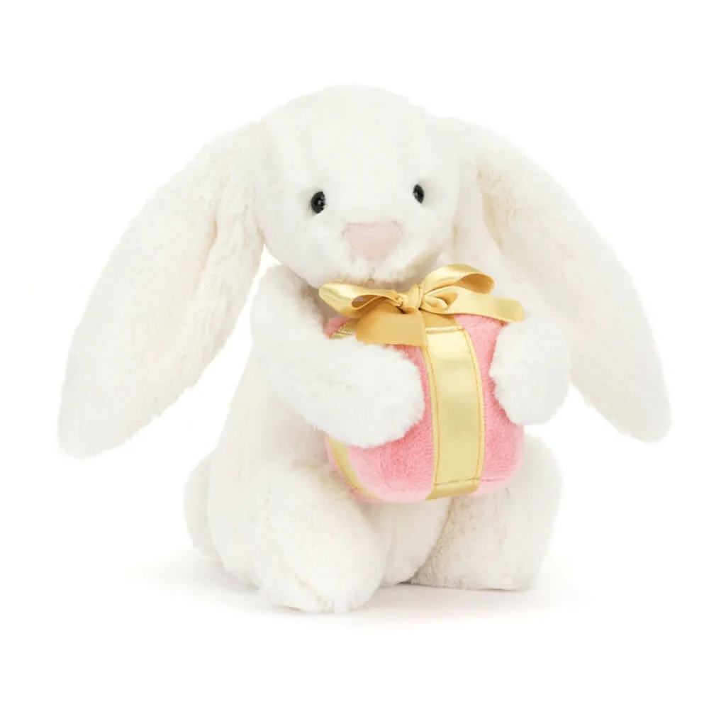 Bashful Bunny With Present