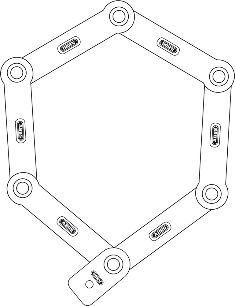 Bordo Lite 6050/85 Foldable Lock