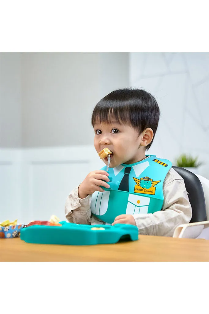 Creativplate Toddler Mealtime Set - Little Pilot Ollie