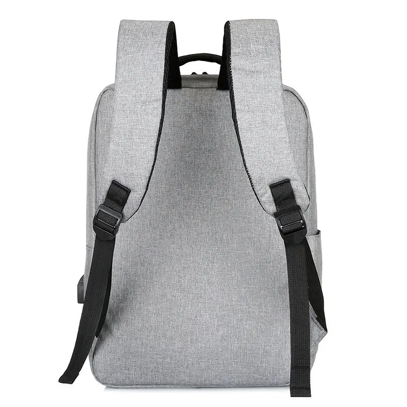 Customizable logo computer backpack