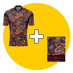 Cycling Jersey & Mini Towel Bundle - Enchanted