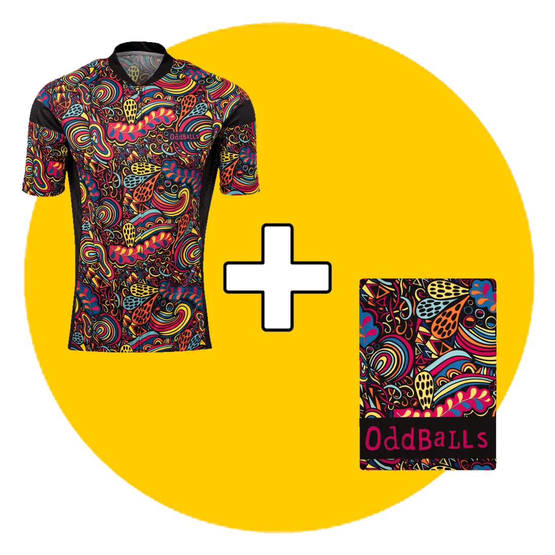 Cycling Jersey & Mini Towel Bundle - Enchanted