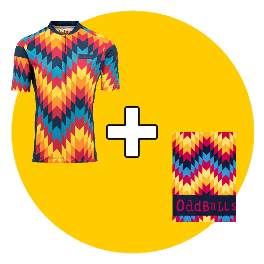 Cycling Jersey & Mini Towel Bundle - Phoenix