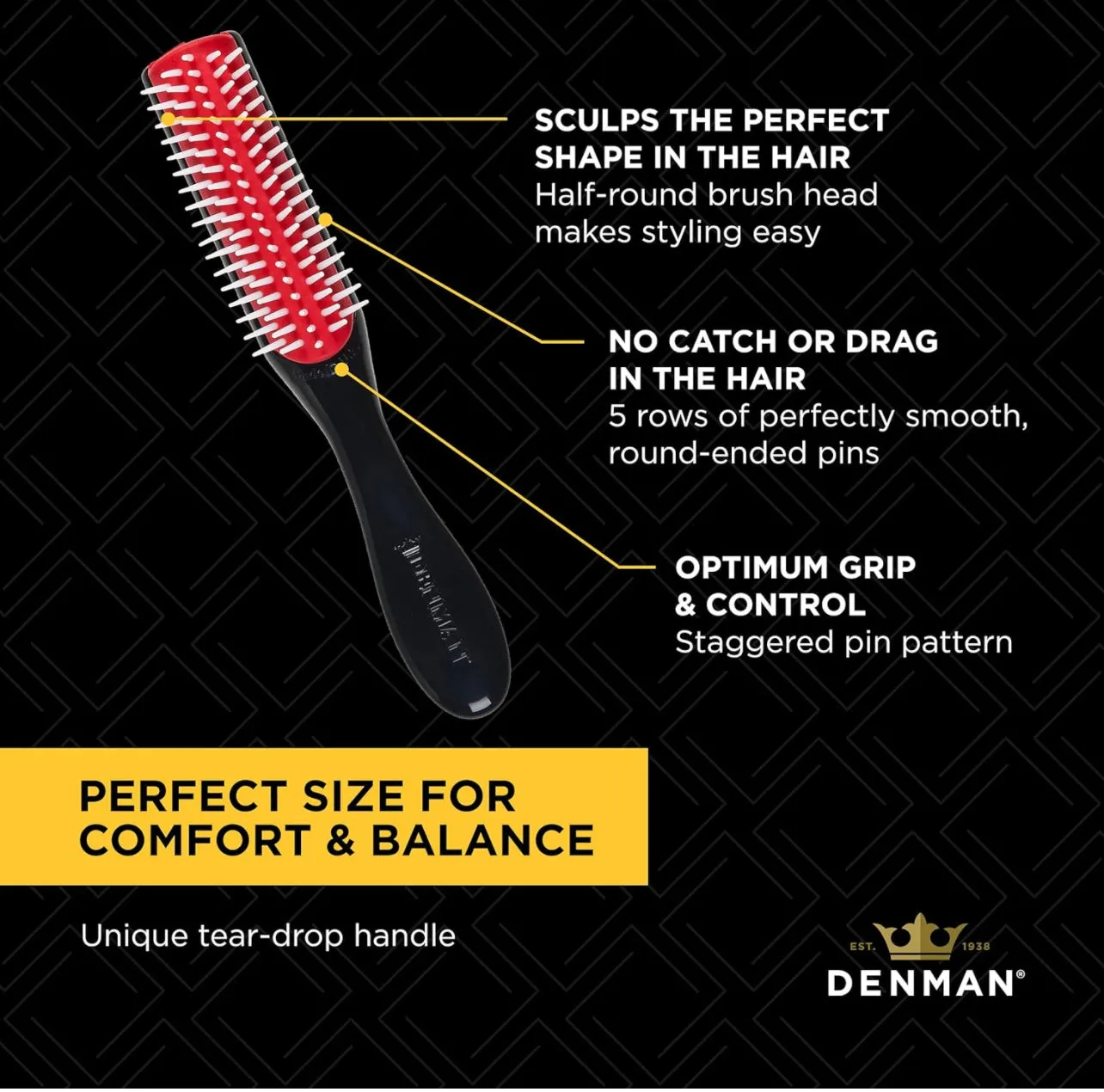 Denman D14 The mini styler 5 Row