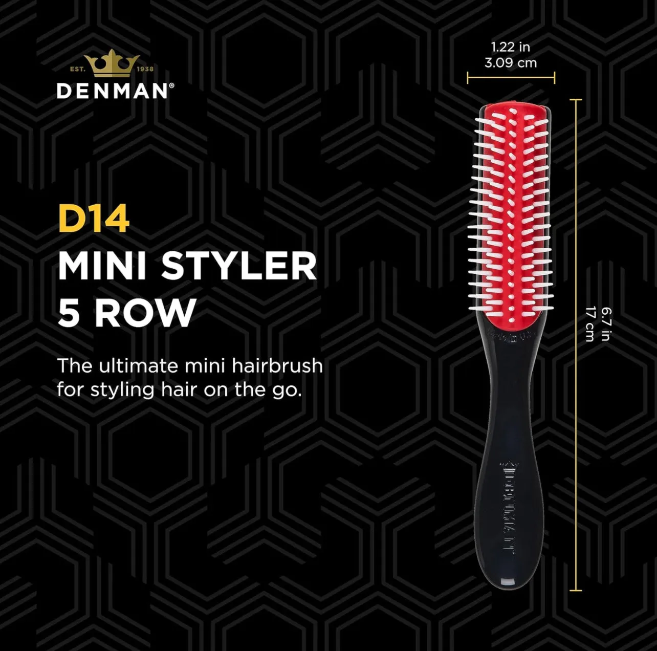 Denman D14 The mini styler 5 Row