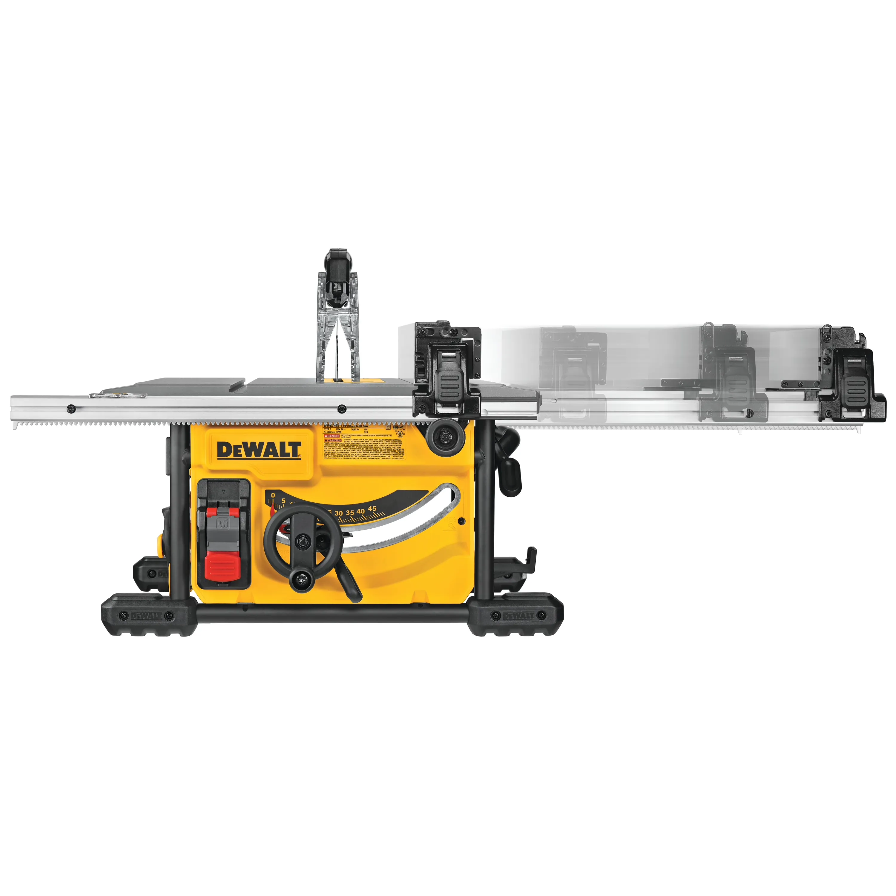 DeWalt DWE7485WS 8-1/4 Compact Jobsite Table Saw with Portable Stand