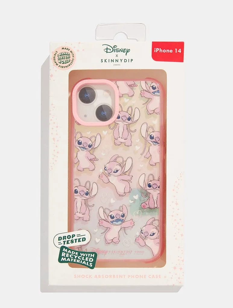 Disney Angel With Pink Sides iPhone Shock Case