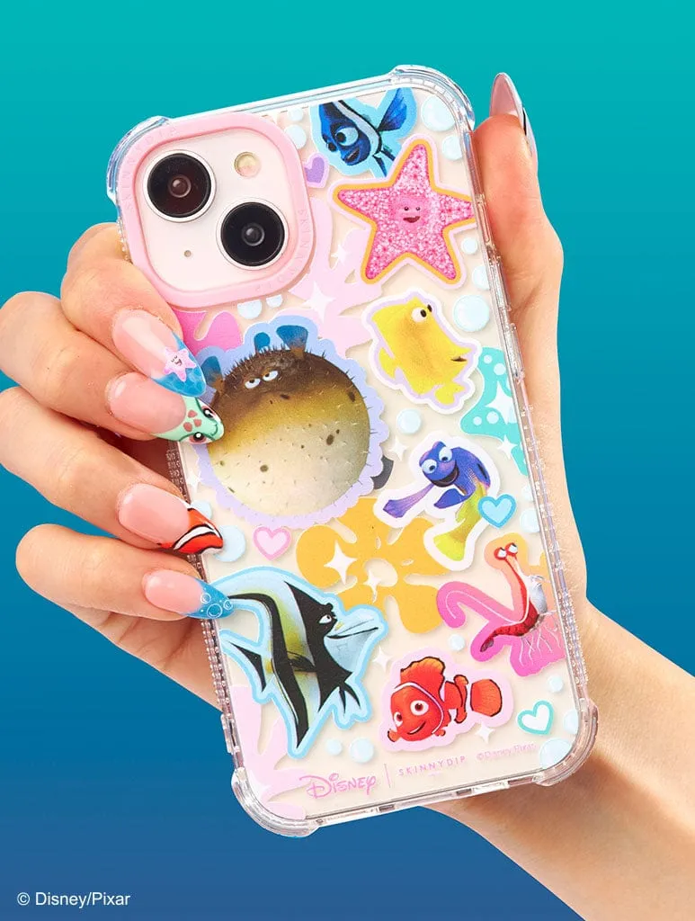 Disney Finding Nemo Rainbow Sticker Shock iPhone Case