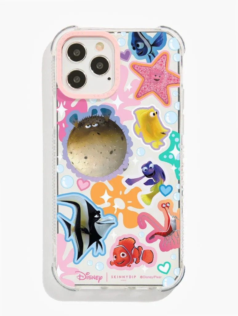 Disney Finding Nemo Rainbow Sticker Shock iPhone Case