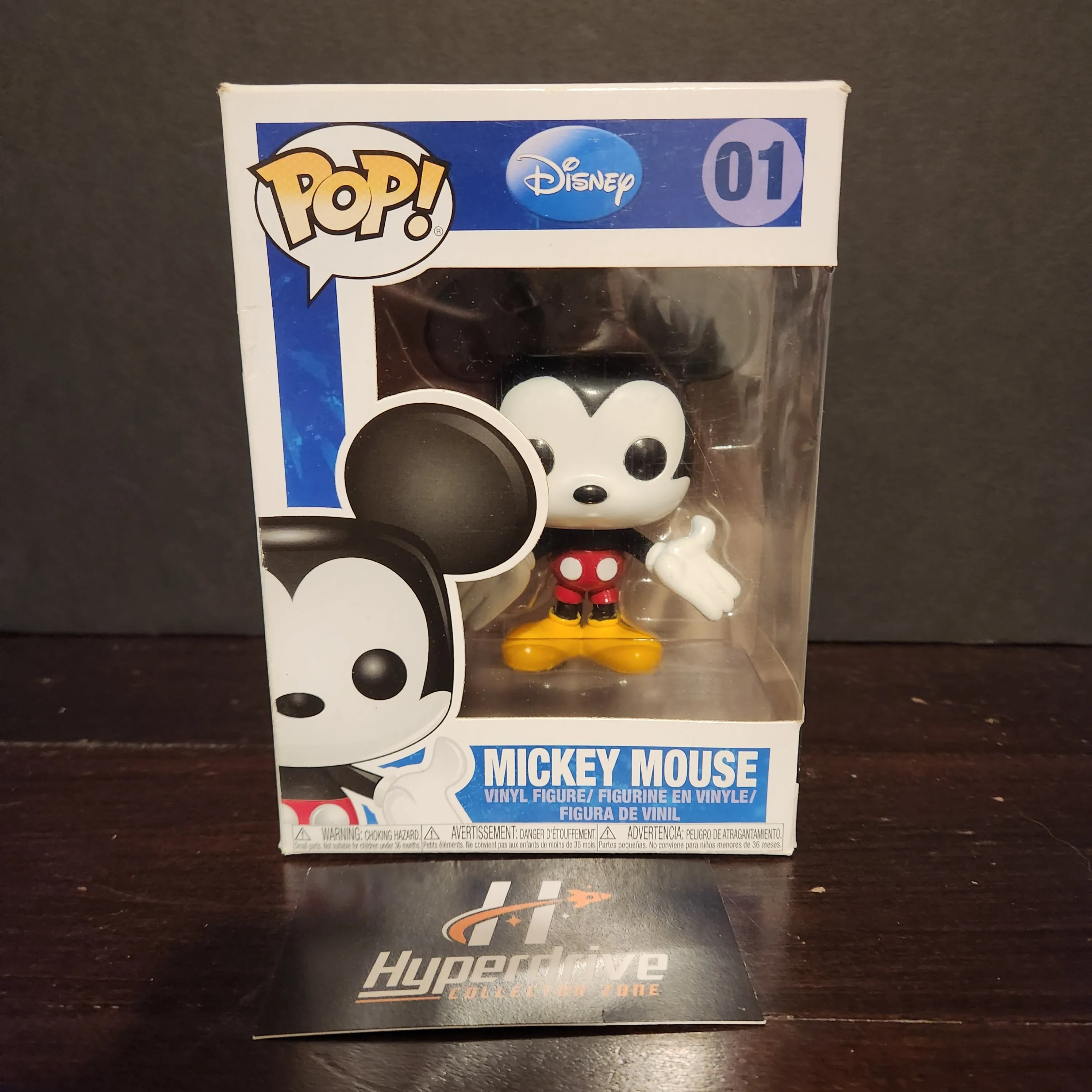 Disney Mickey Mouse Funko PoP! Vinyl Figure #01