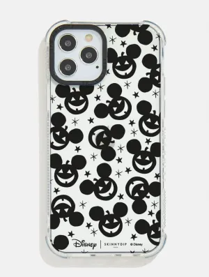 Disney Mickey Pumpkin Silhouette Shock iPhone Case