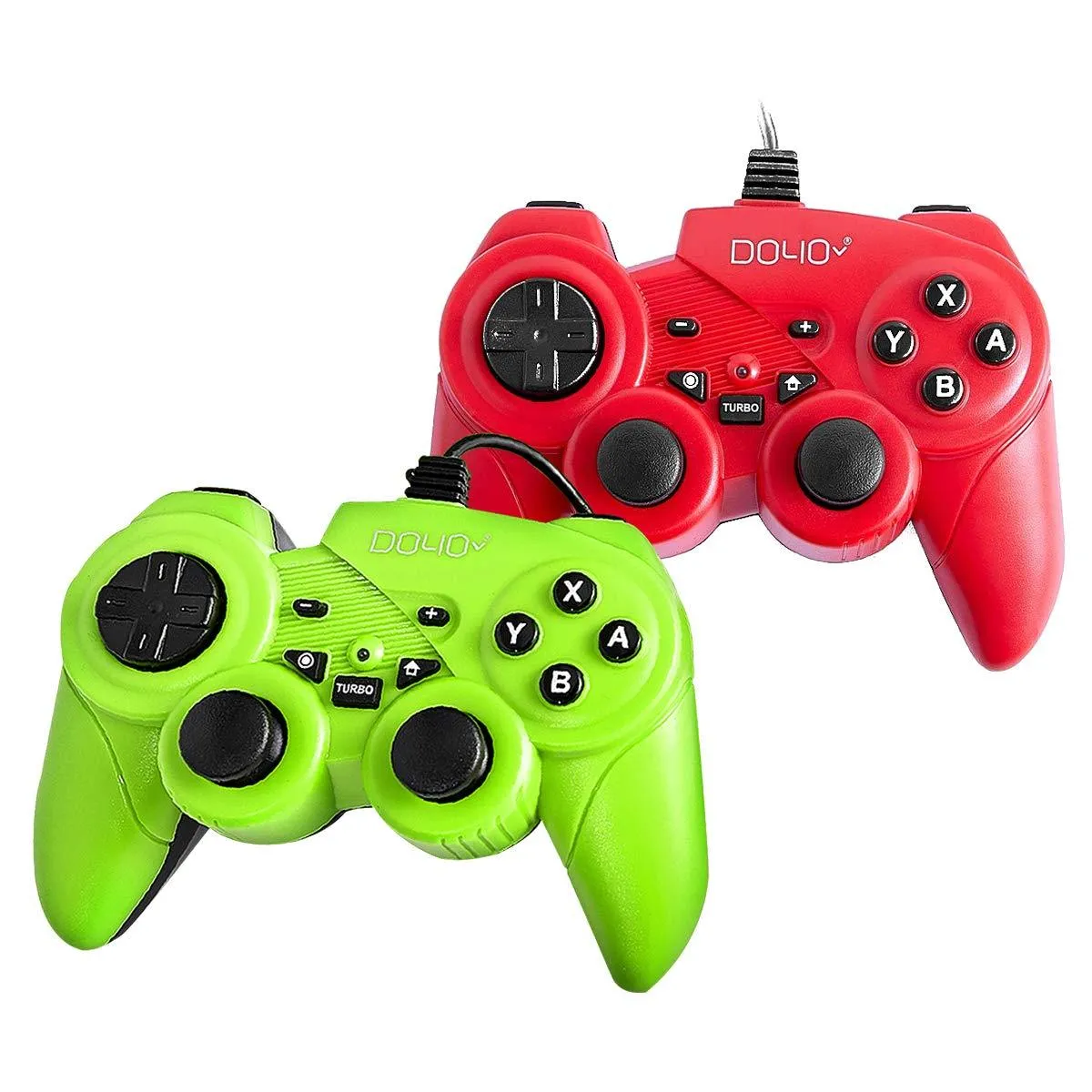 DOYO 2PCS USB gamepad Controller for Nintendo Switch,PC,PC,Android,TV Wired gamepad controller