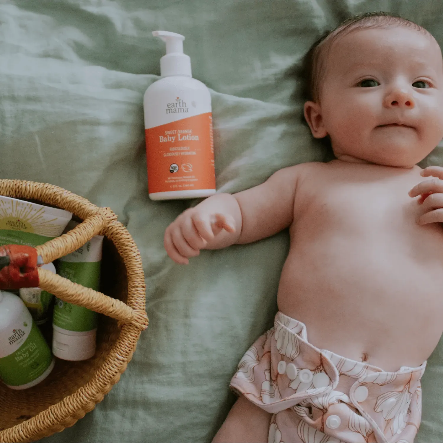 Earth Mama Organics - Sweet Orange Baby Lotion