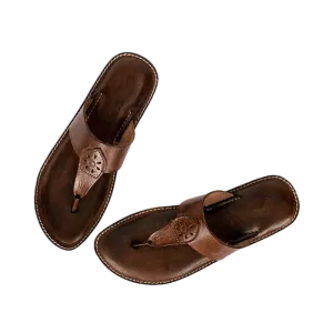 Evelyn Flat Leather Women Slippers