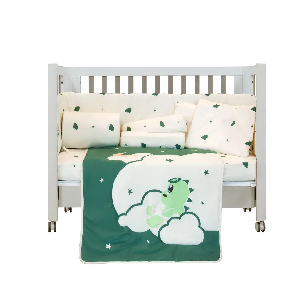 Genie Baby Dino Crib Set (7pcs)