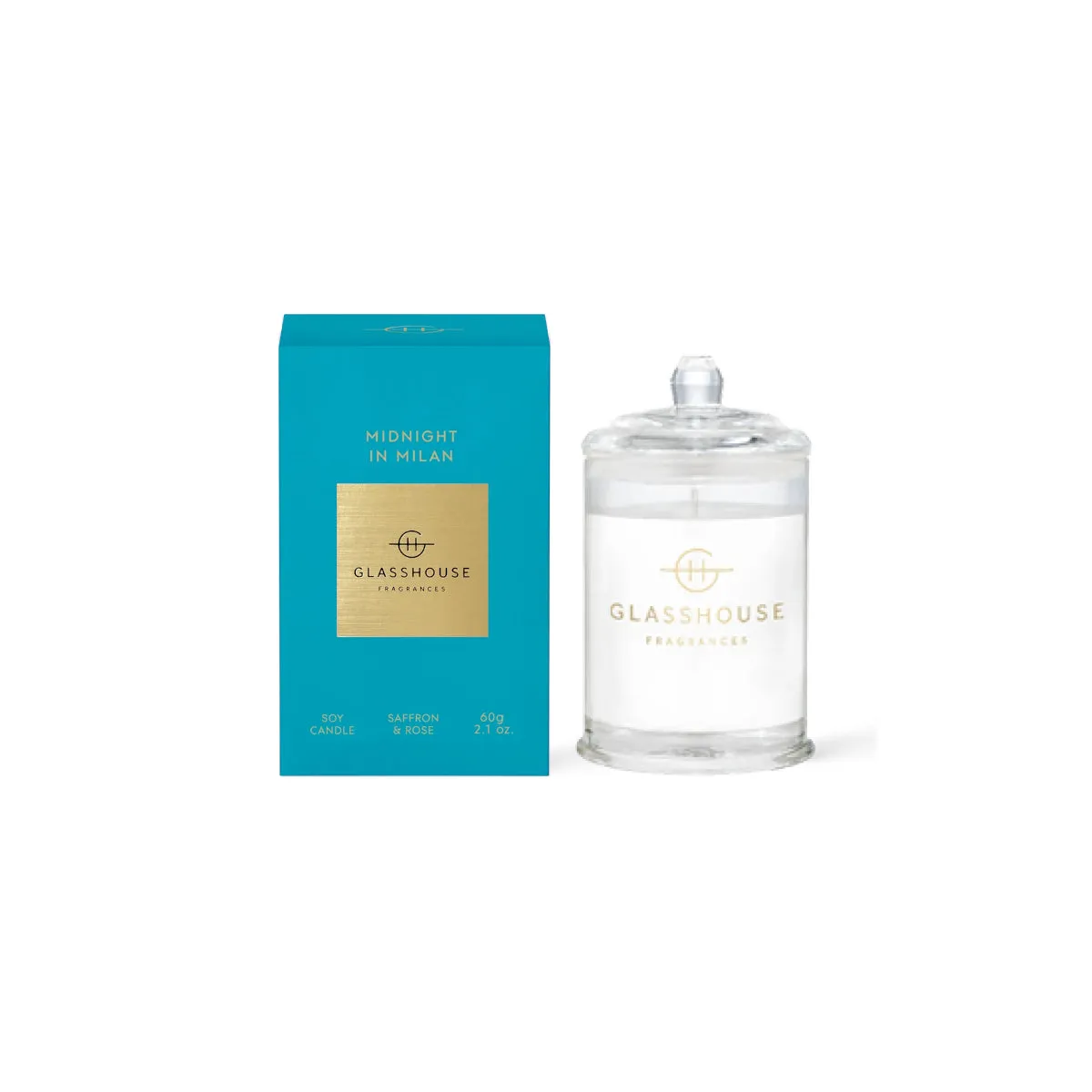 Glasshouse Fragrances Midnight in Milan Candle 60g