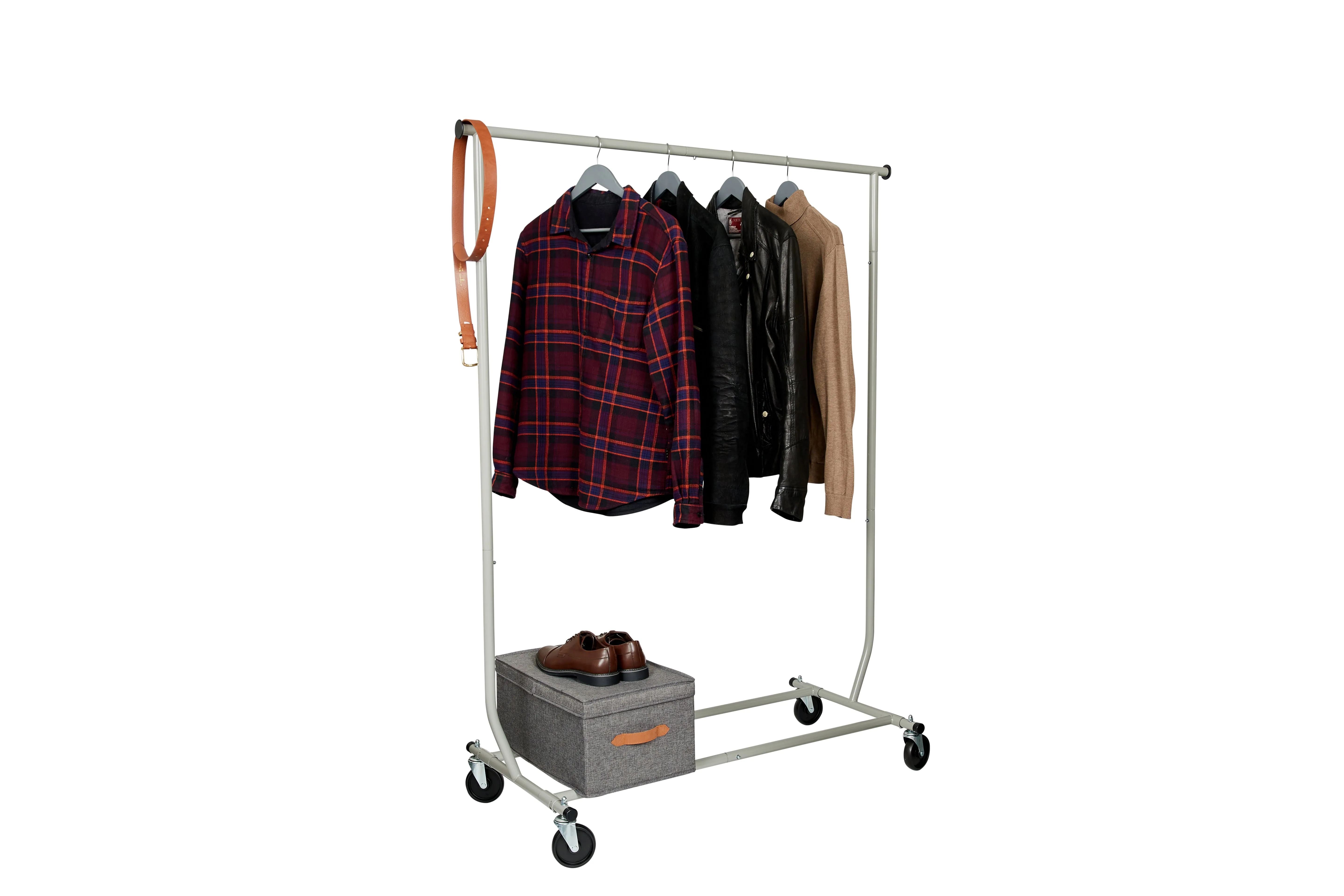 Heavy Duty Garment Rack -Extra Stable with Casters