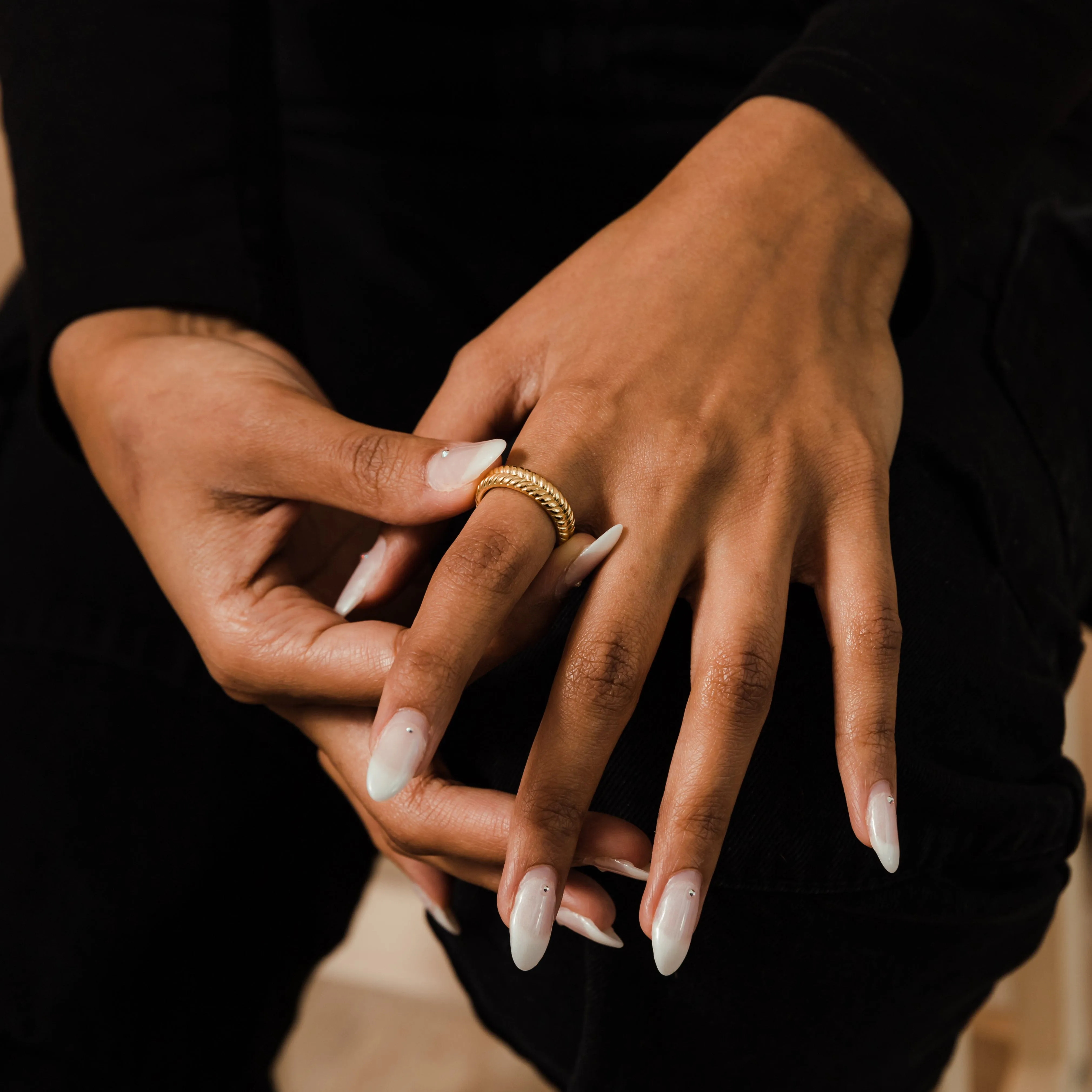 Herringbone Ring