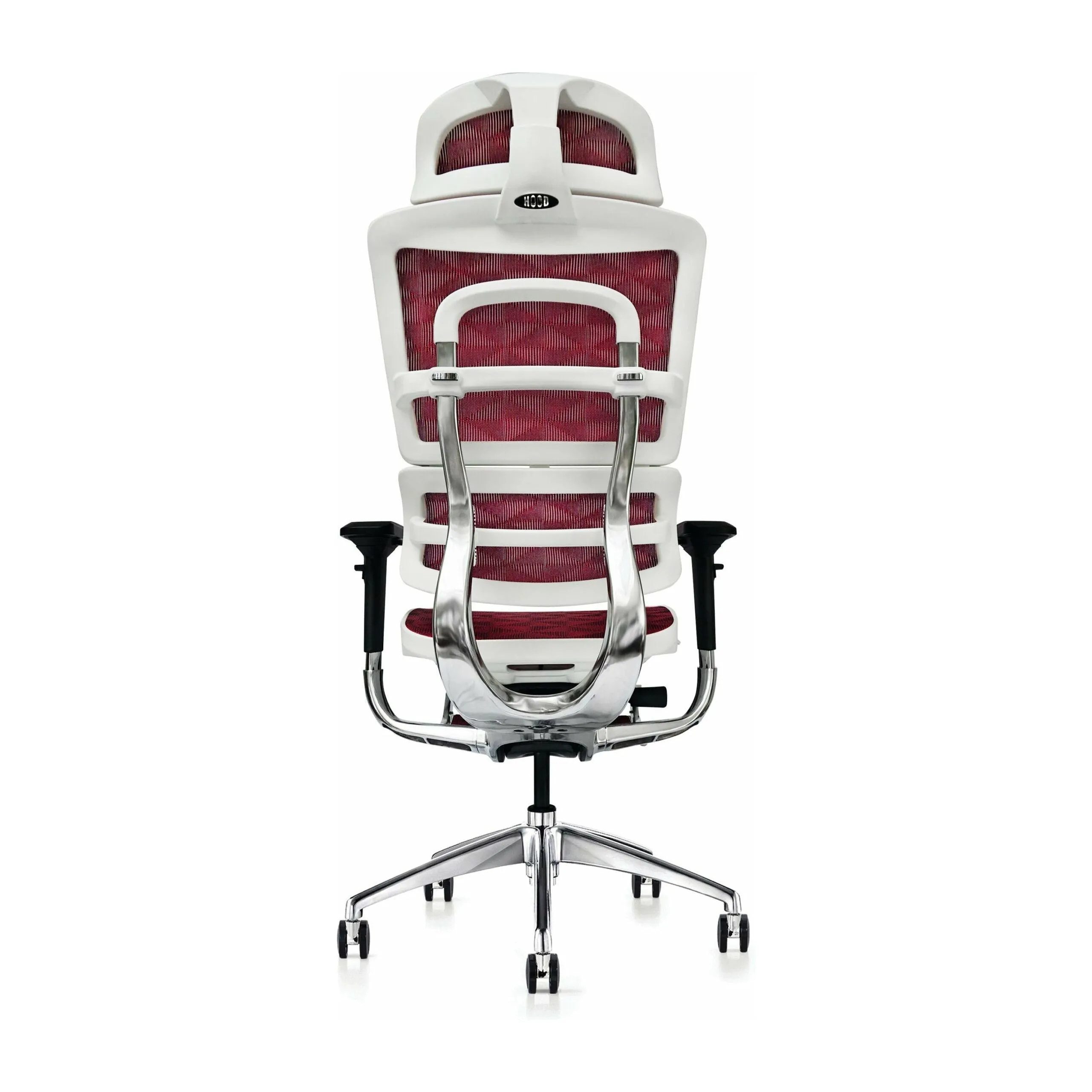 Hood Seating i29 Chair With Integrated Headrest & Leg Rest - Red Kite Mesh (Check Stock)