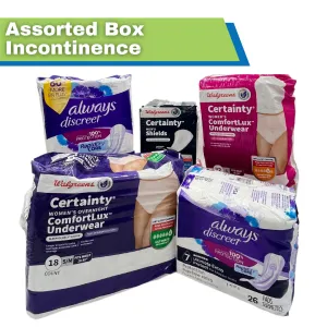 Incontinence products - Assorted box