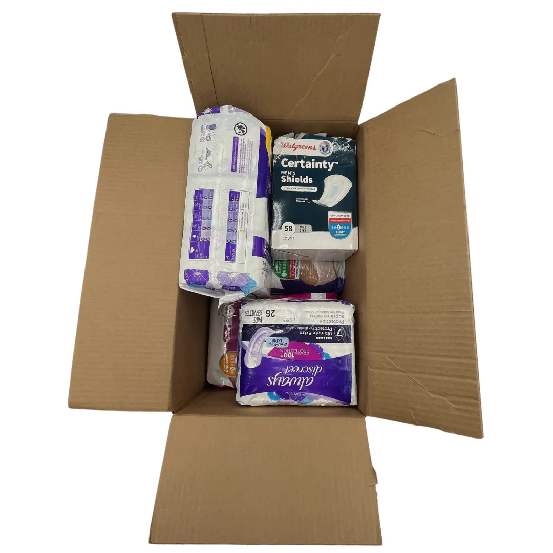 Incontinence products - Assorted box