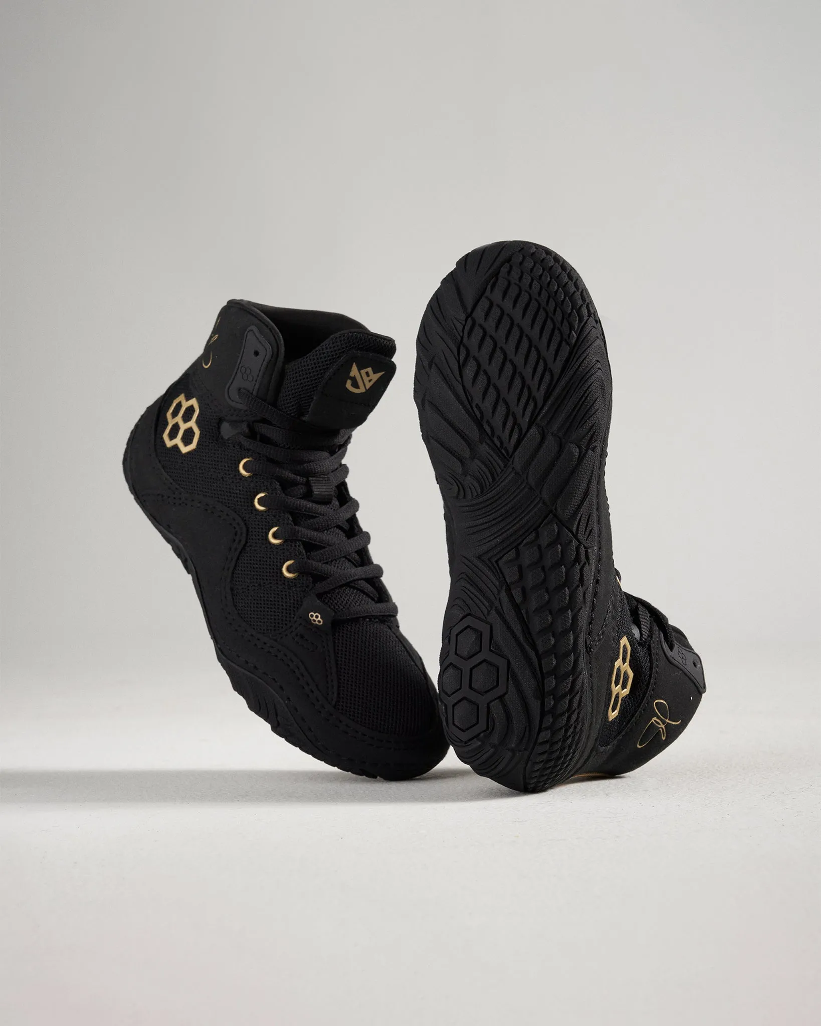 JB1 Youth Wrestling Shoes - ALLISEEISGOLD