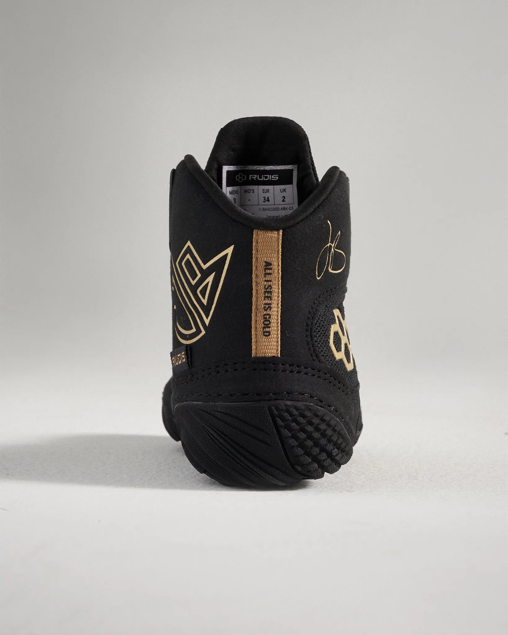 JB1 Youth Wrestling Shoes - ALLISEEISGOLD