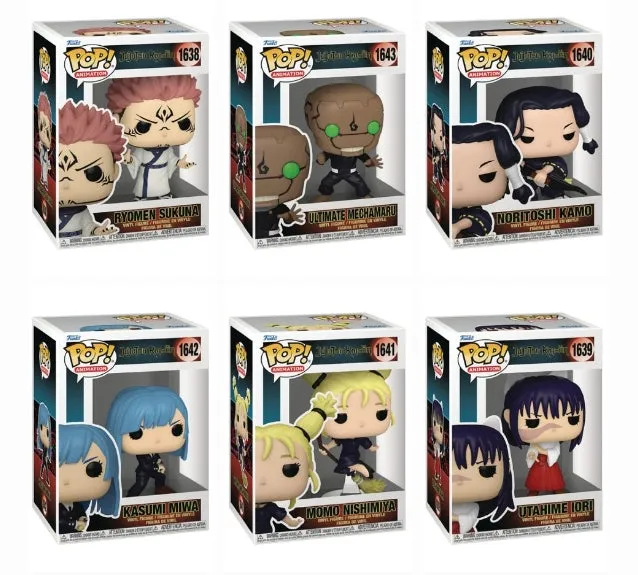 Jujutsu Kaisen Funko Pop! Vinyl Figure Bundle