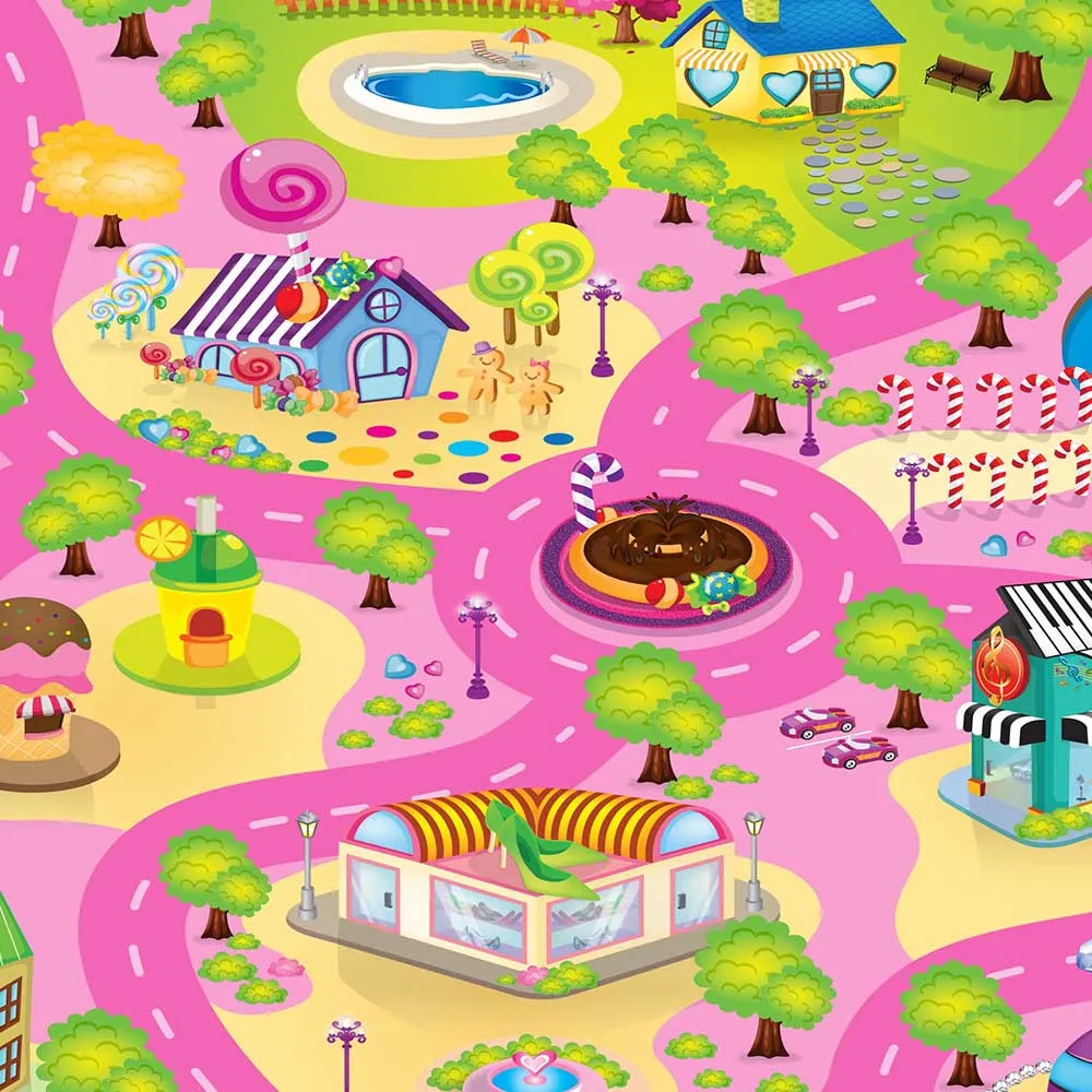 Large Candyland Play Mat (120 x 100cm)