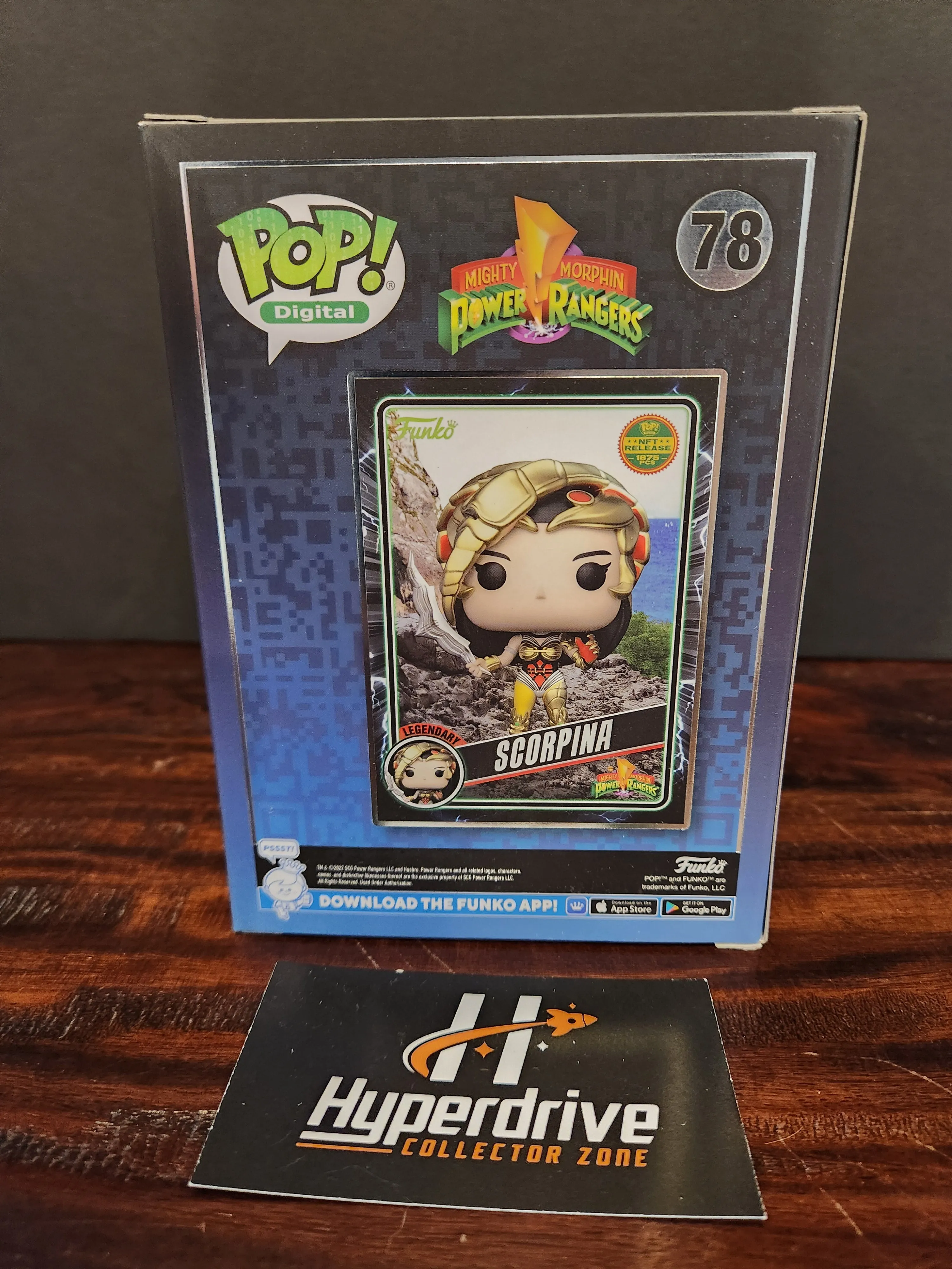 Mighty Morphin Power Rangers Scorpina Funko PoP! Vinyl Figure NFT Release Exclusive