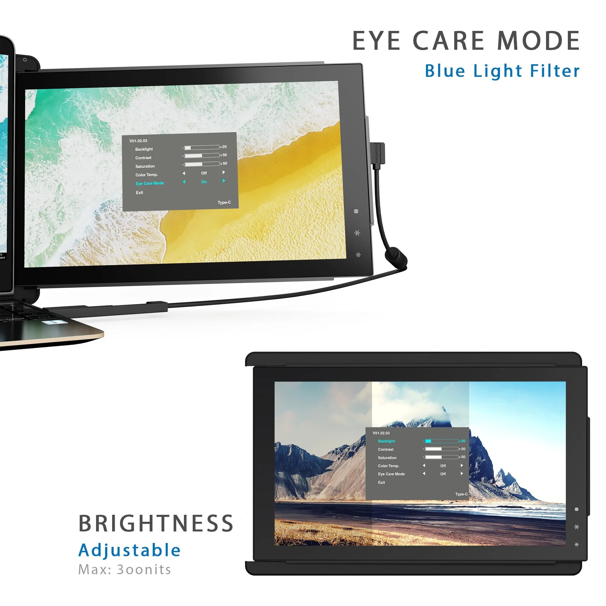 Mobile Pixels TRIO 12.5"Portable Laptop Monitor