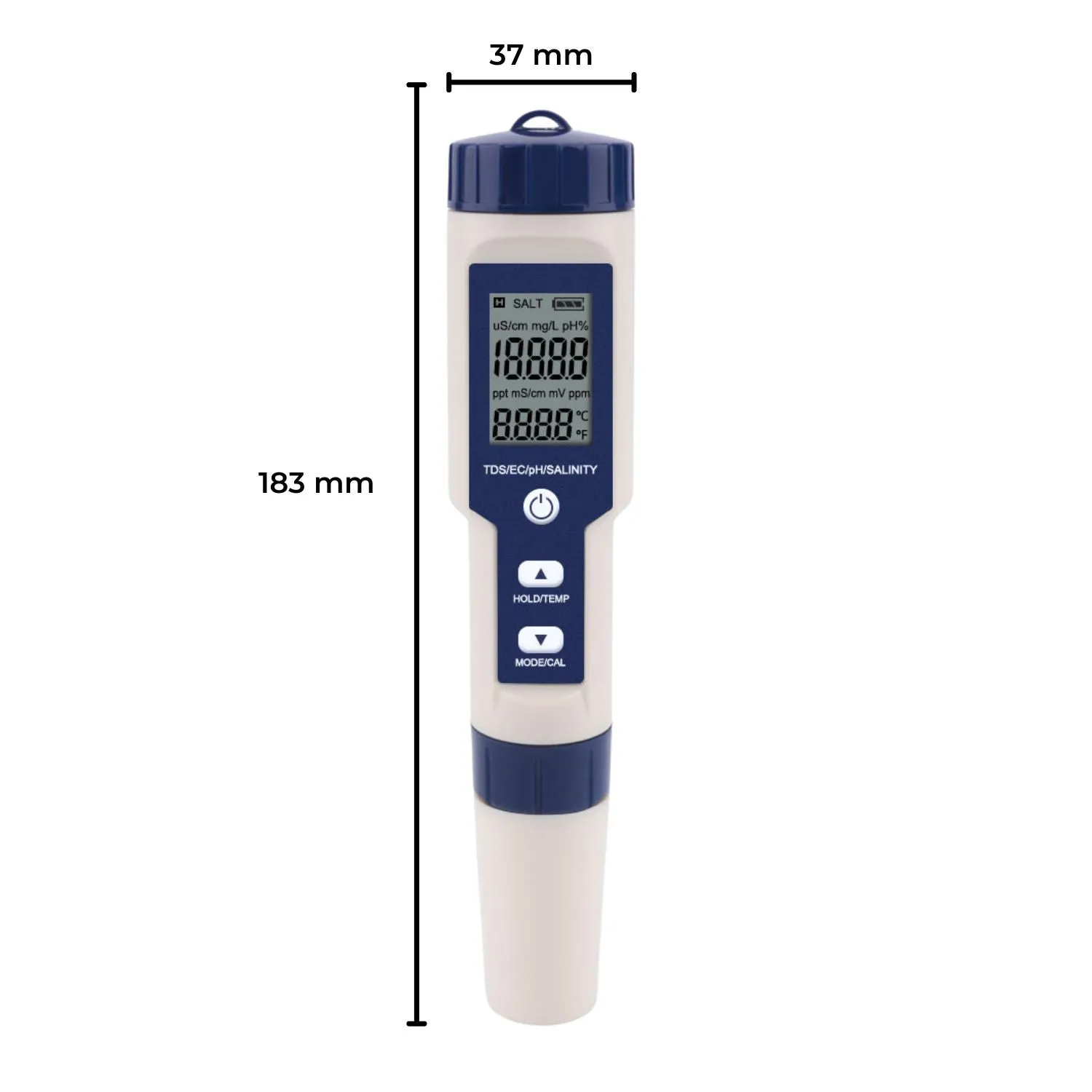 Multi-Function Digital Water Quality Test Meter, 5-in-1, NOVEDEN