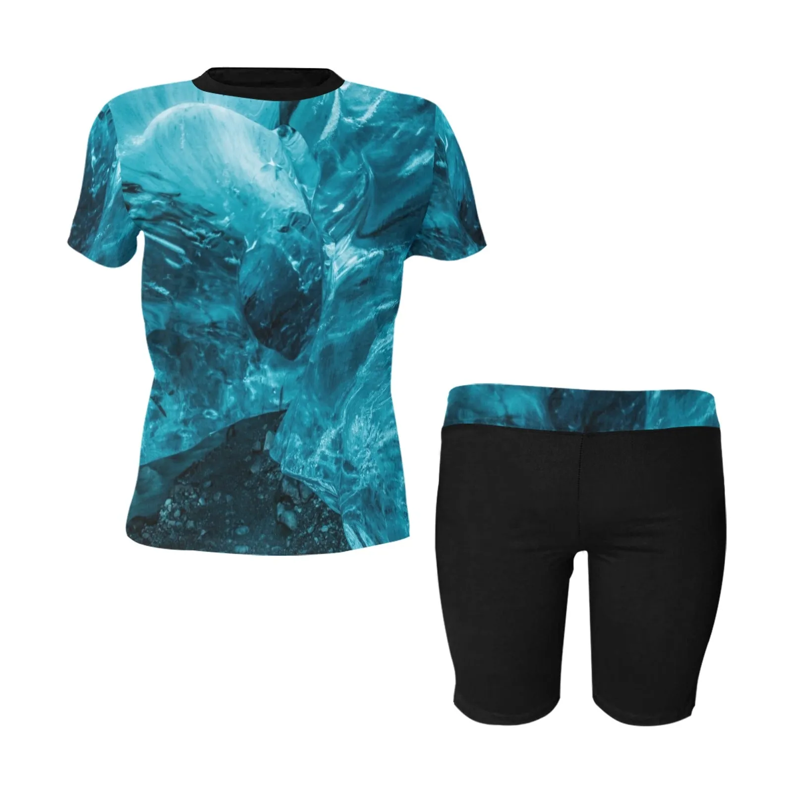 Ocean Blue Diva Workout Set