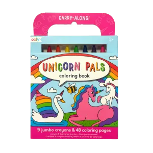 Ooly Carry-Along Coloring Book - Unicorn Pals