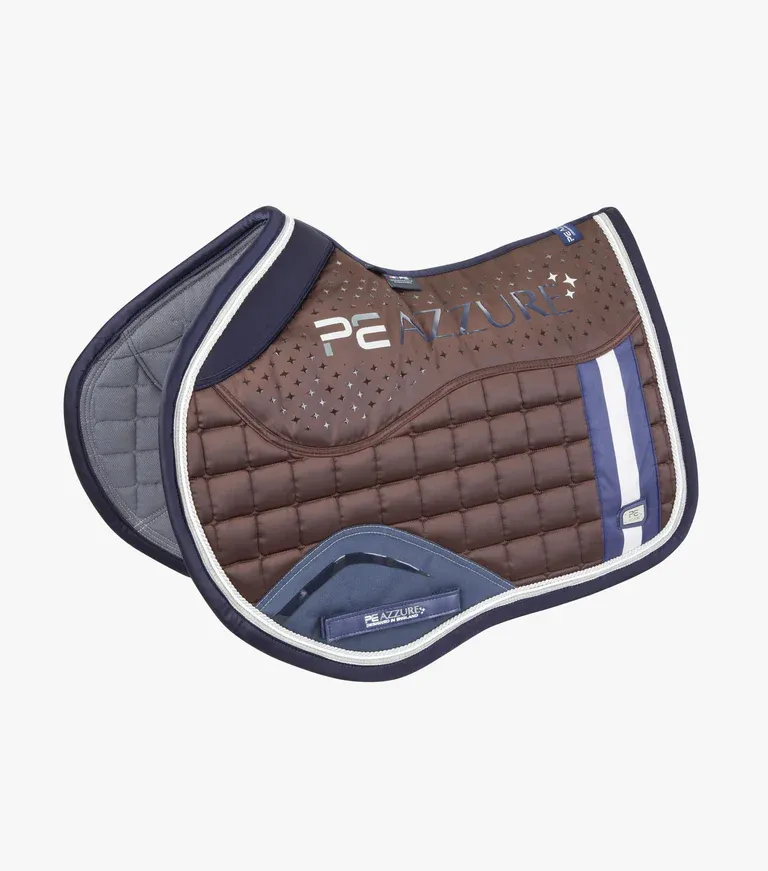 PEI Azzure Anti-Slip Satin GP/Jump Pad (Brown)