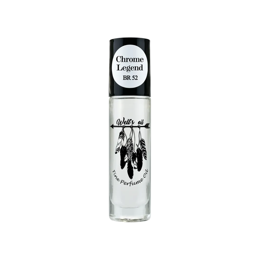 Perfume Oil Roll-On 0.33 fl Oz Inspired by Chrome Legend Type