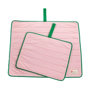 Pink 3D Air Mesh Pet Cooling Mat, Non-Slip, Large, Banhamsisun