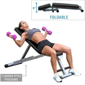 PowerLine by Body Solid Flat / Incline / Decline  Folding Bench